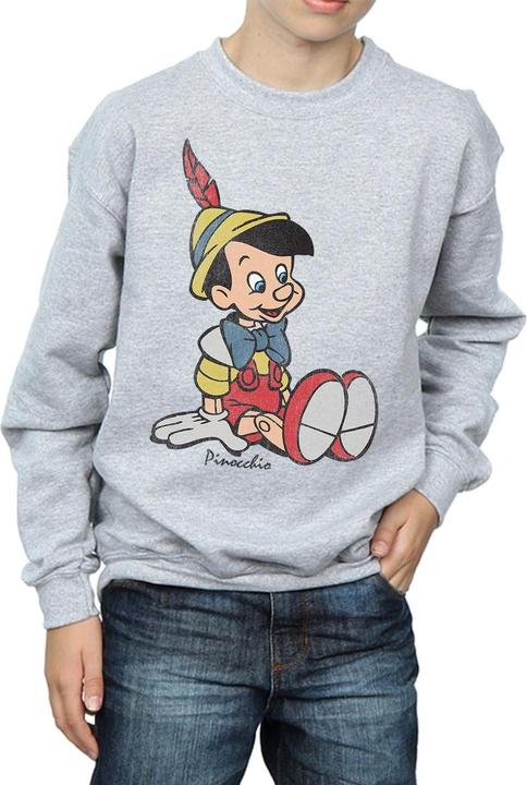 Actual product image Disney Boys Pinocchio Classic Pinocchio Sweatshirt (152, 158)