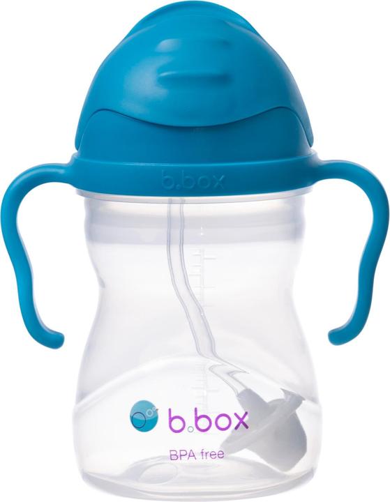Produktbild B.Box Innovative Flasche mit Strohhalm Kobalt Neu 240 ml 6 Monate+ (240 ml)