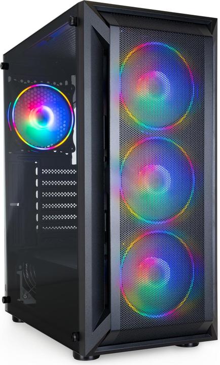 Produktbild Tooq Technology Caja Semitorre Gaming Tqgcc101-B "Ragnärok" Negra (ATX, mATX, Mini-ITX)