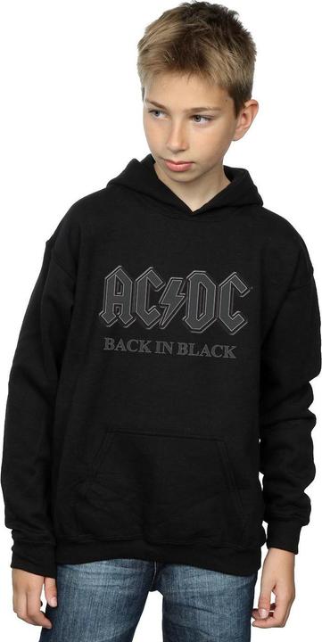 Produktbild AC/DC Boys Back In Black Hoodie (140, 146)
