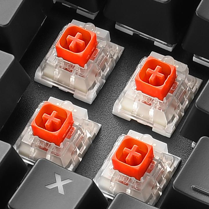 Actual product image Sharkoon SKILLER SGK60 Keyboard USB QWERTY US English (US, Cable)