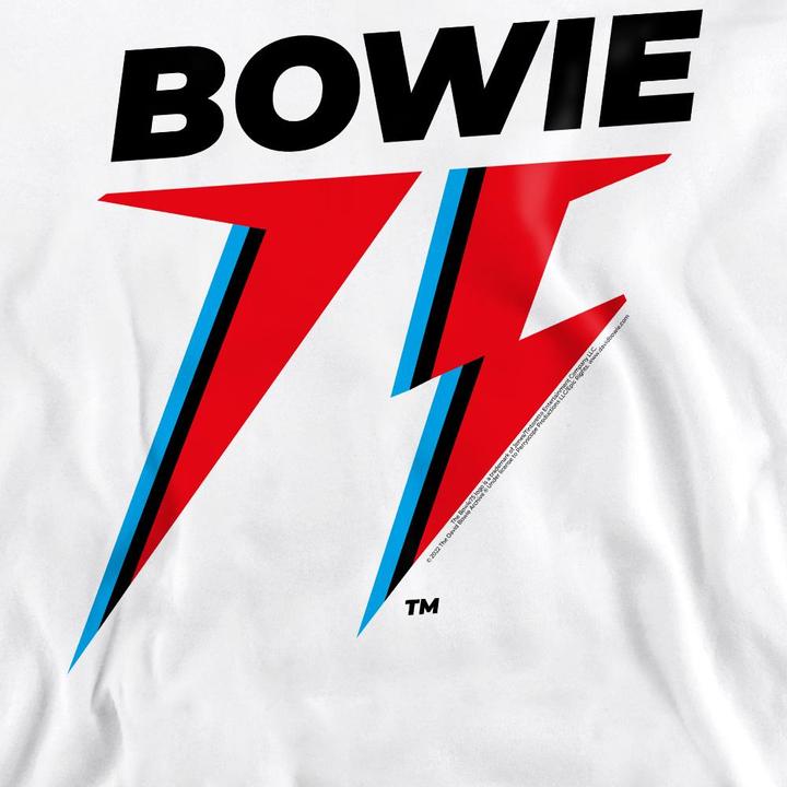 Immagine prodotto David Bowie 75 Felpa Logo Adulto Unisex (XL)