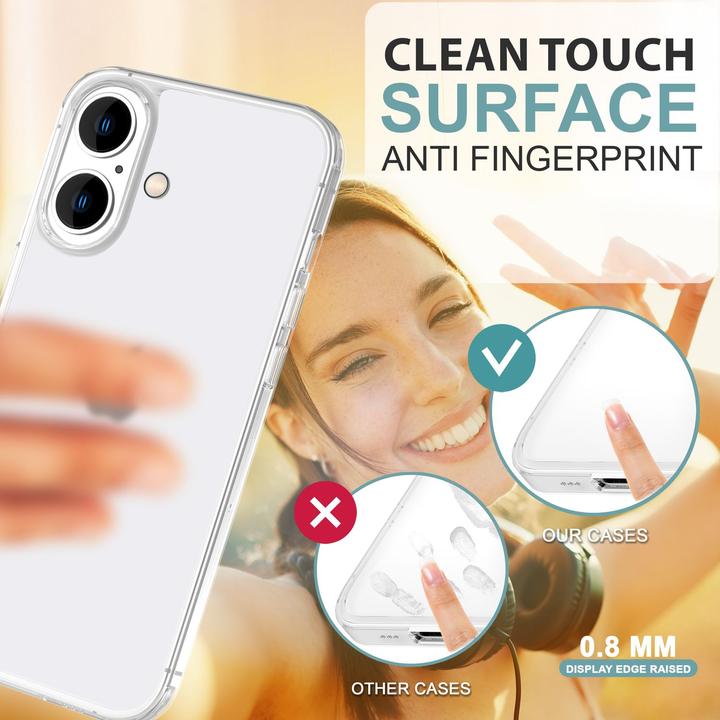 Produktbild Nalia Extrem Dünnes 0,3mm Mattes Hardcase (Apple iPhone 16 Plus)