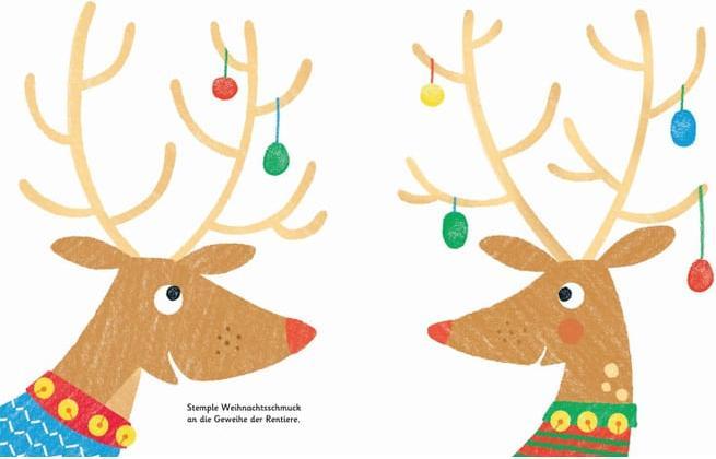 Produktbild Fingerstempeln: Weihnachten