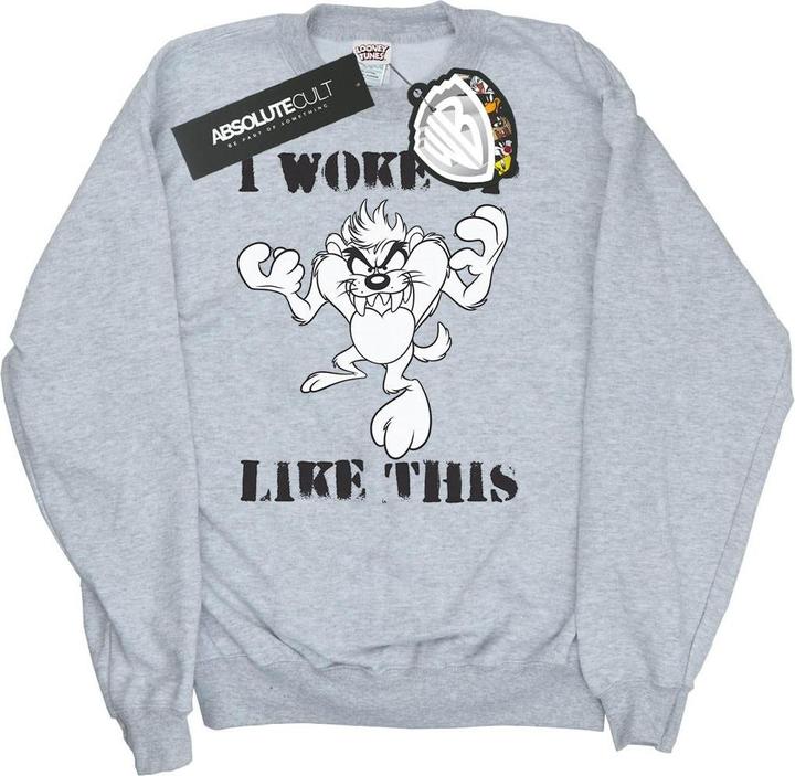 Immagine prodotto Looney Tunes Taz I Woke Up Like This Felpa Uomo (XXL)