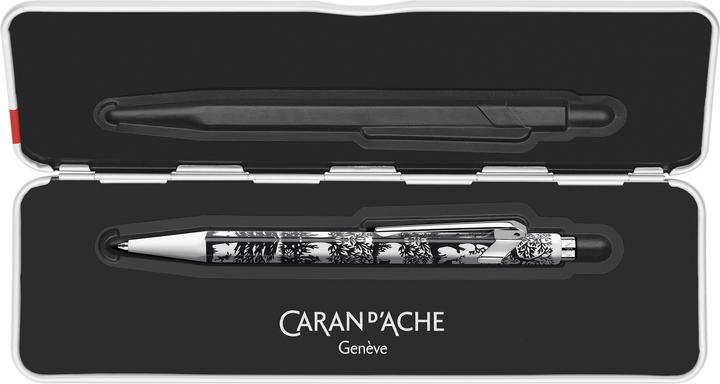 Produktbild Caran d'Ache 849 Scherenschnitt mit Etui (Silber, Schwarz, 1 x)