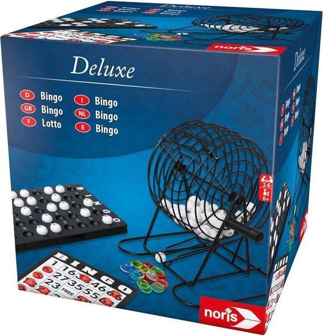 Actual product image Noris Deluxe Bingo (German, French, Italian, English)