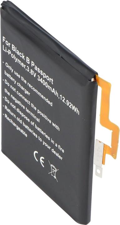 Actual product image AccuCell Battery Blackberry Passport, BAT-58107-003