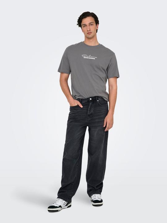 Produktbild Only & Sons Onskeane Rlx Ss Print Tee Noos (M)