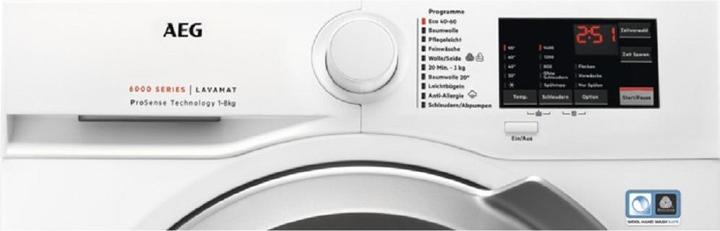 Image du produit AEG Öko Lavamat L6FL831EX (8 kg, Gauche)