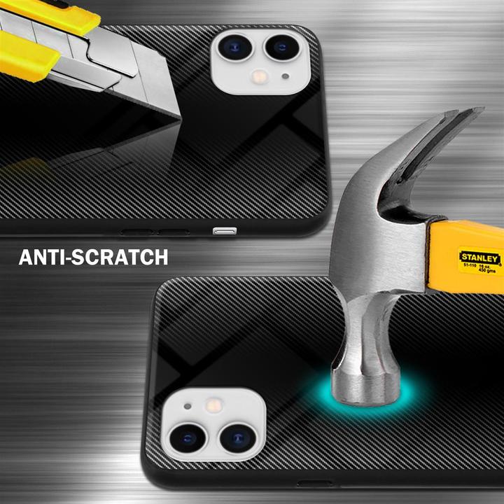 Immagine prodotto Cadorabo Copertura di vetro a strisce in TPU (Apple iPhone 11)