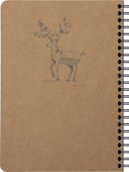 Image du produit Clairefontaine Flying Spirit (A5, À rayures, Couverture rigide)