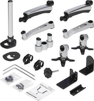 Actual product image StarTech Dual Monitor Mount - Stackable (Table, 30")