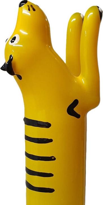 Actual product image Condomerie XL Tiger Joke Condom Yellow Natural Rubber Hand-painted (1 pcs.)