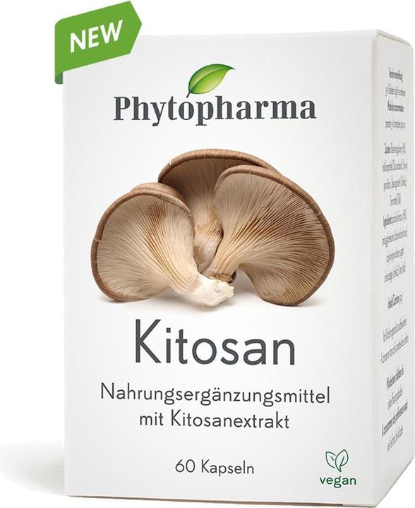 Produktbild Phytopharma Kitosan Kaps (60 Stück, Kapseln, 55 g)