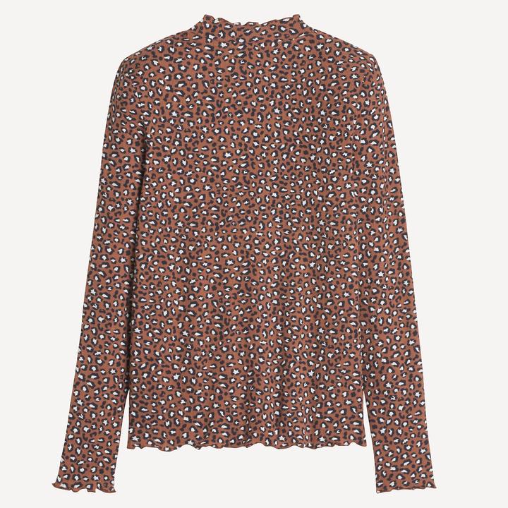 Produktbild La Redoute Collections Langarmshirt mit Leopardenmuster (102)