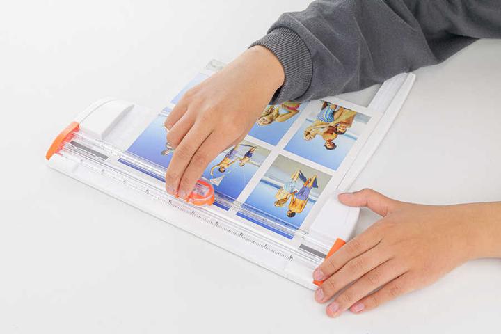 Produktbild Peach Rollschneider A4 3in1 3Schnittarten PC200-10 weiss (5 Blätter, A4)