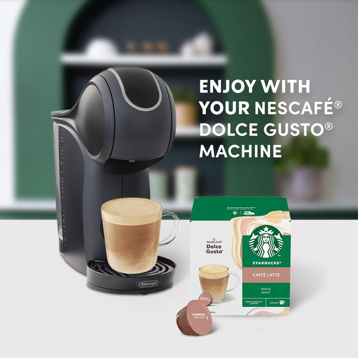 Actual product image Starbucks Caffè Latte by Nescafé Dolce Gusto (12 x Port.)