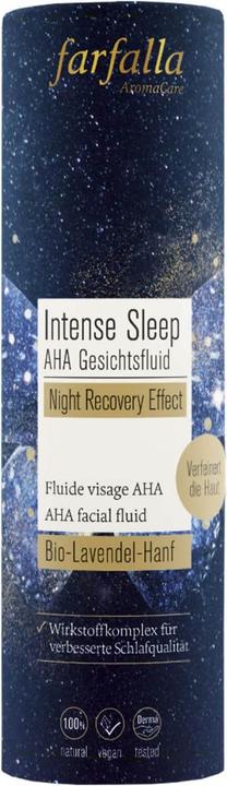 Produktbild Farfalla Intense Sleep AHA Gesichtsfluid (30 ml, Gesichtsfluid)