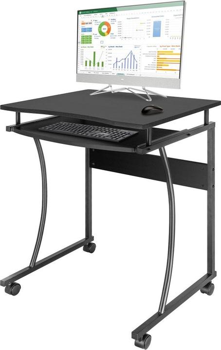 Produktbild Techly Compact Desk with Slide-out Keyb