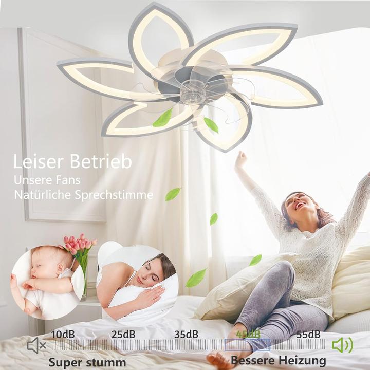 Produktbild Wildcat Deckenventilator mit LED und Fernbedienung, App-Steuerung