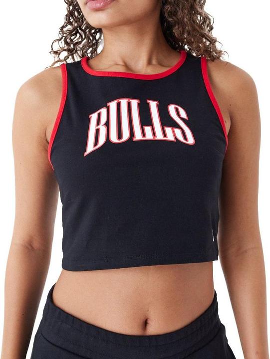 Produktbild New Era Ladies Crop Tank Top Chicago Bulls schwarz - L (L)