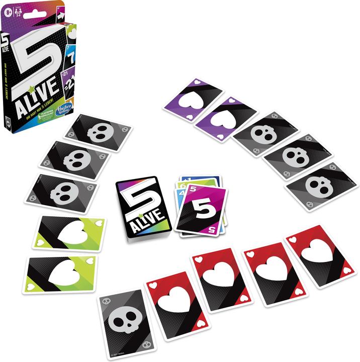 Immagine prodotto Hasbro Gaming Gioco di carte Five Alive (Tedesco)