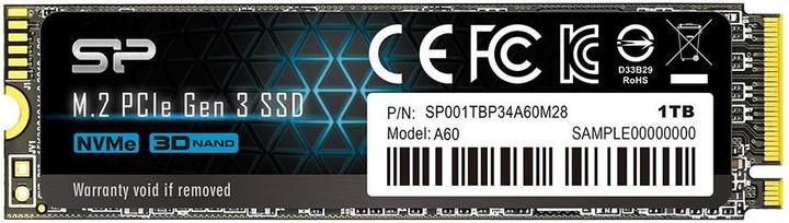 Silicon Power P34A60 (1000 GB, M.2 2280)