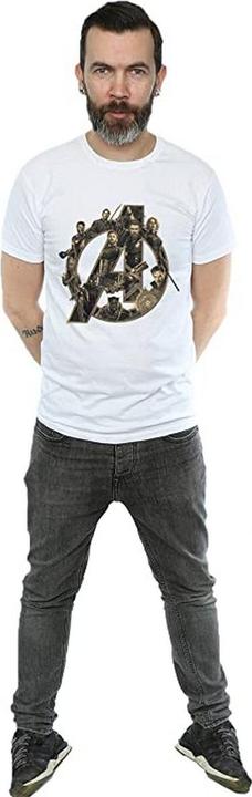 Image du produit Universal Textiles T-shirt en coton avec logo pour hommes (M)
