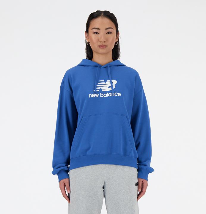 Produktbild New Balance W French Terry Stacked Logo Hoodie (M)