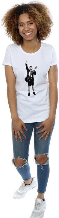 Produktbild AC/DC Angus Young TShirt aus Baumwolle mit Ausschnitt (L)
