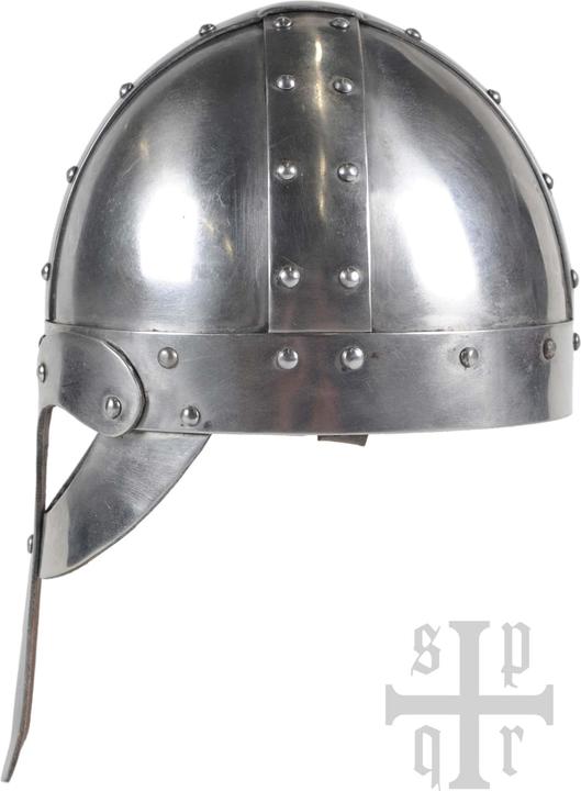 Immagine prodotto SPQR Casco a maschera Viking con nasale lungo da 2 mm in acciaio