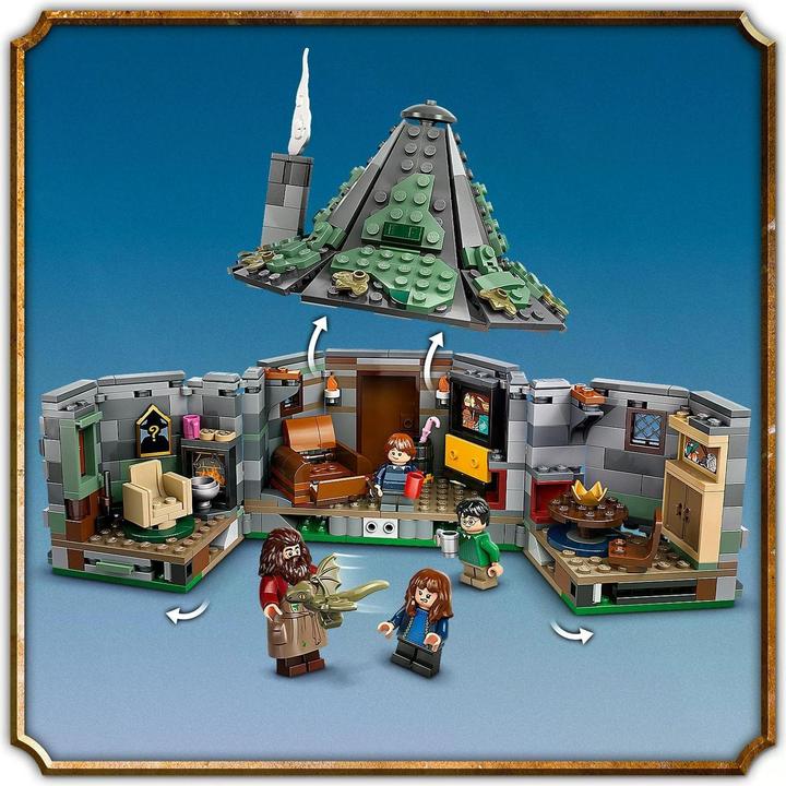 Actual product image LEGO Hagrid's hut: An unexpected visit (76428, LEGO Harry Potter)
