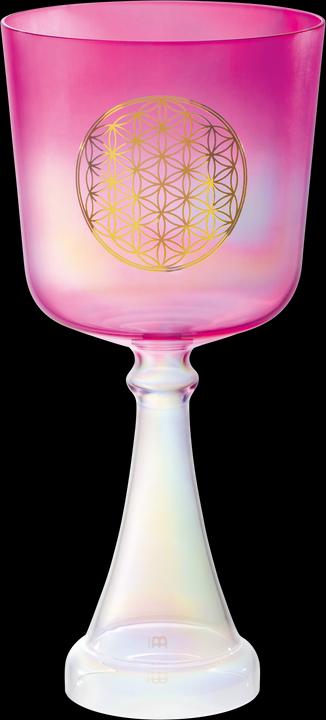 Actual product image Meinl 6" Crystal Chalice - Heart Chakra (Percussion)