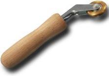 Produktbild Leister 106.972 Andrückrolle Ø 28 x 6 mm, Messing kugelgelagert