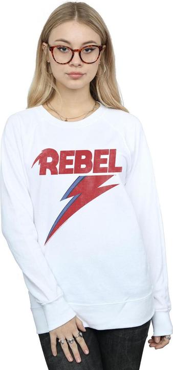 Produktbild David Bowie Distressed Rebel Sweatshirt (S)