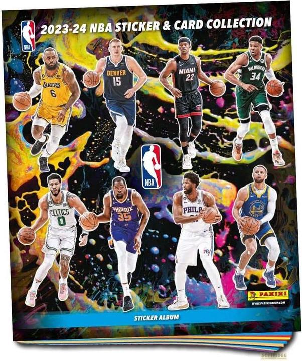 Image du produit Panini NBA Sticker & Trading Cards Collection 2023-24 Sticker Album *Version Française