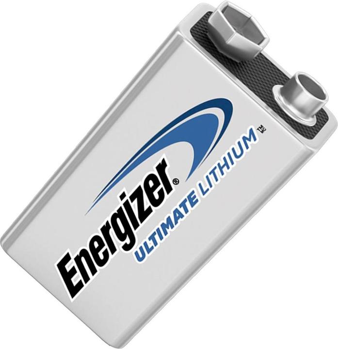 Actual product image Energizer Ultimate Lithium (10 pcs., 9V Block)