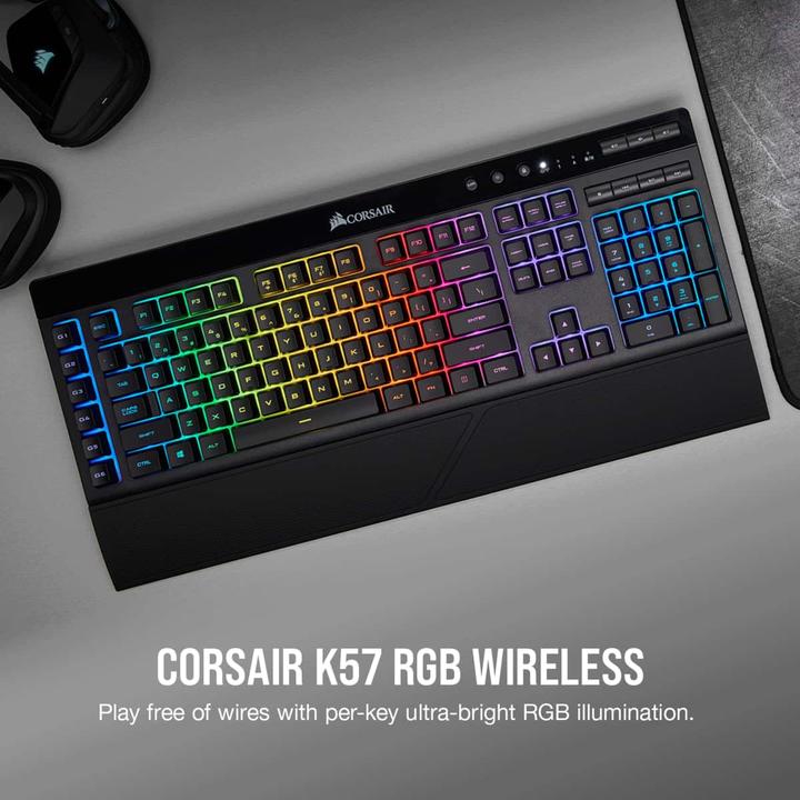 Produktbild Corsair K57 (DE, Kabelgebunden, Kabellos)