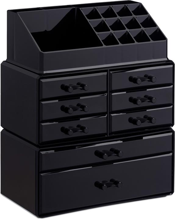 Actual product image Relaxdays Makeup Organizer with 8 Drawers