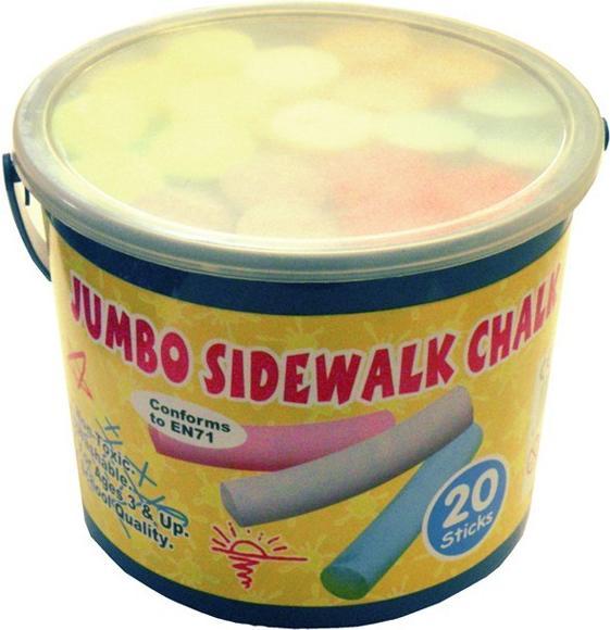 Image du produit Sombo Craies de trottoir 20 pcs (Multicolore, 20 x)
