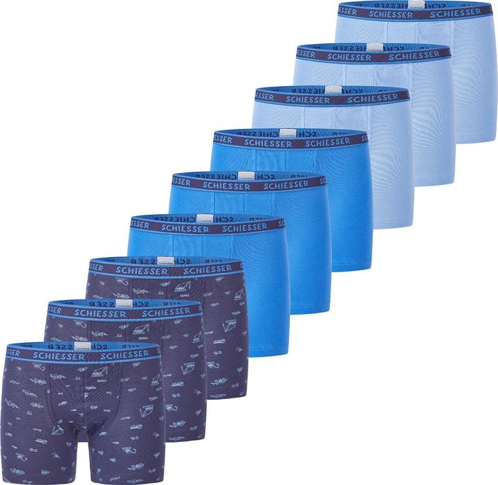Immagine prodotto Schiesser 9 Pacchetti di pantaloncini / pantaloni in cotone biologico 95/5 per bambini (104, confezione da 9)