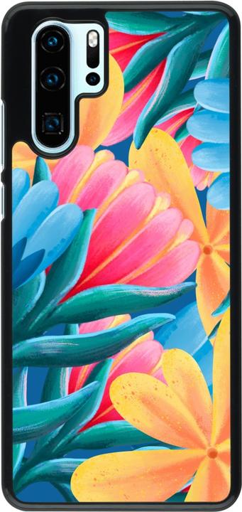 Actual product image PhoneLook Coque Spring 23 colourful flowers (Huawei P30 Pro)