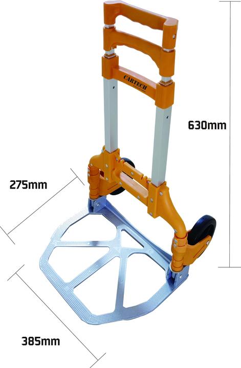 Actual product image CarTech hand truck 70kg foldable (70 kg)
