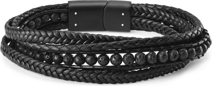 Actual product image Lucleon Naxos (11.50 cm, Genuine leather, Natural stone)
