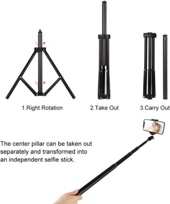 Produktbild Puluz 1.65m Height Tripod Holder (Metall)