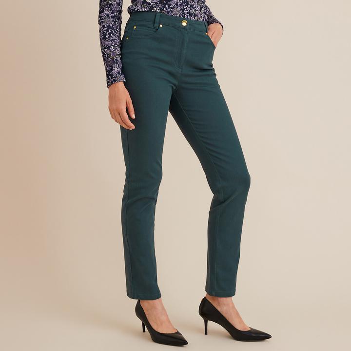 Immagine prodotto Anne Weyburn Pantaloni dritti a cinque tasche in cotone elasticizzato (42)
