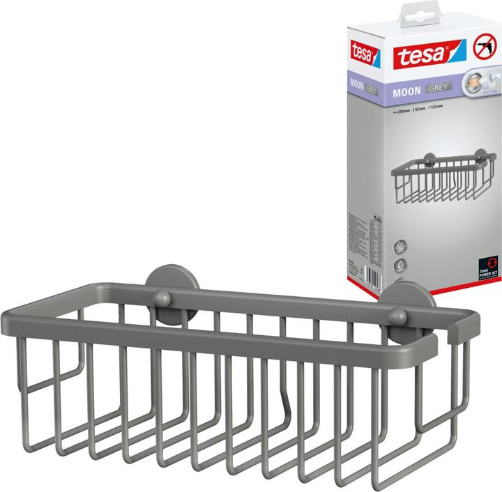 Actual product image tesa Moon Grey (9 x 26.5 x 13 cm)