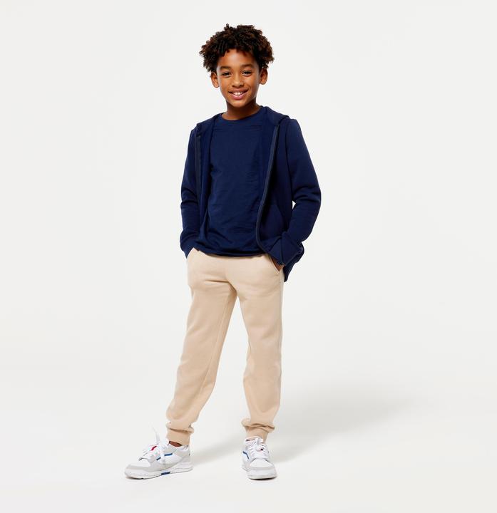 Produktbild Domyos Kapuzenjacke Kinder - marineblau (8, 9, 10)
