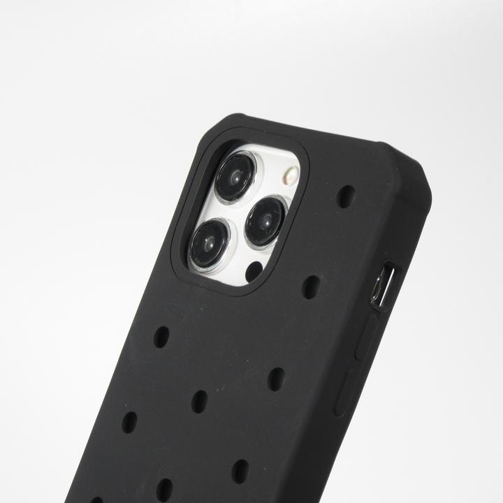 Immagine prodotto PhoneLook Coperchio Coperchio in silicone spesso con fori per l'inserimento di adesivi (Apple iPhone 14 Pro)